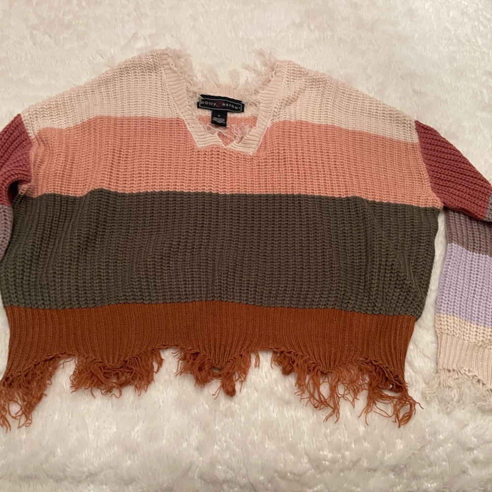 Off shoulder sweater